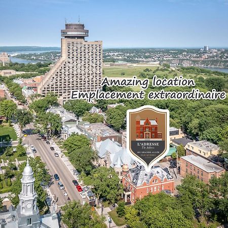 L'Adresse Sur Grande-Allee Lofts مدينة كويبيك المظهر الخارجي الصورة